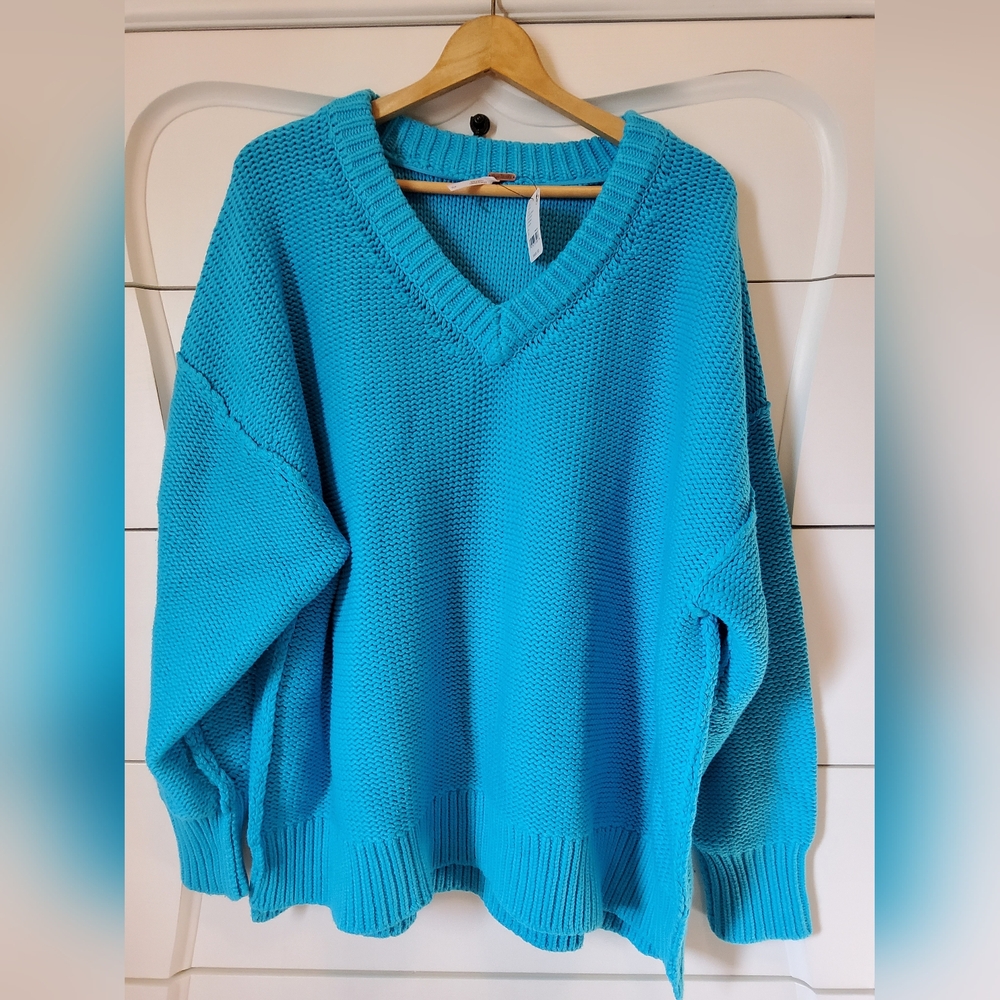 Free People V-neck Alli Sweater